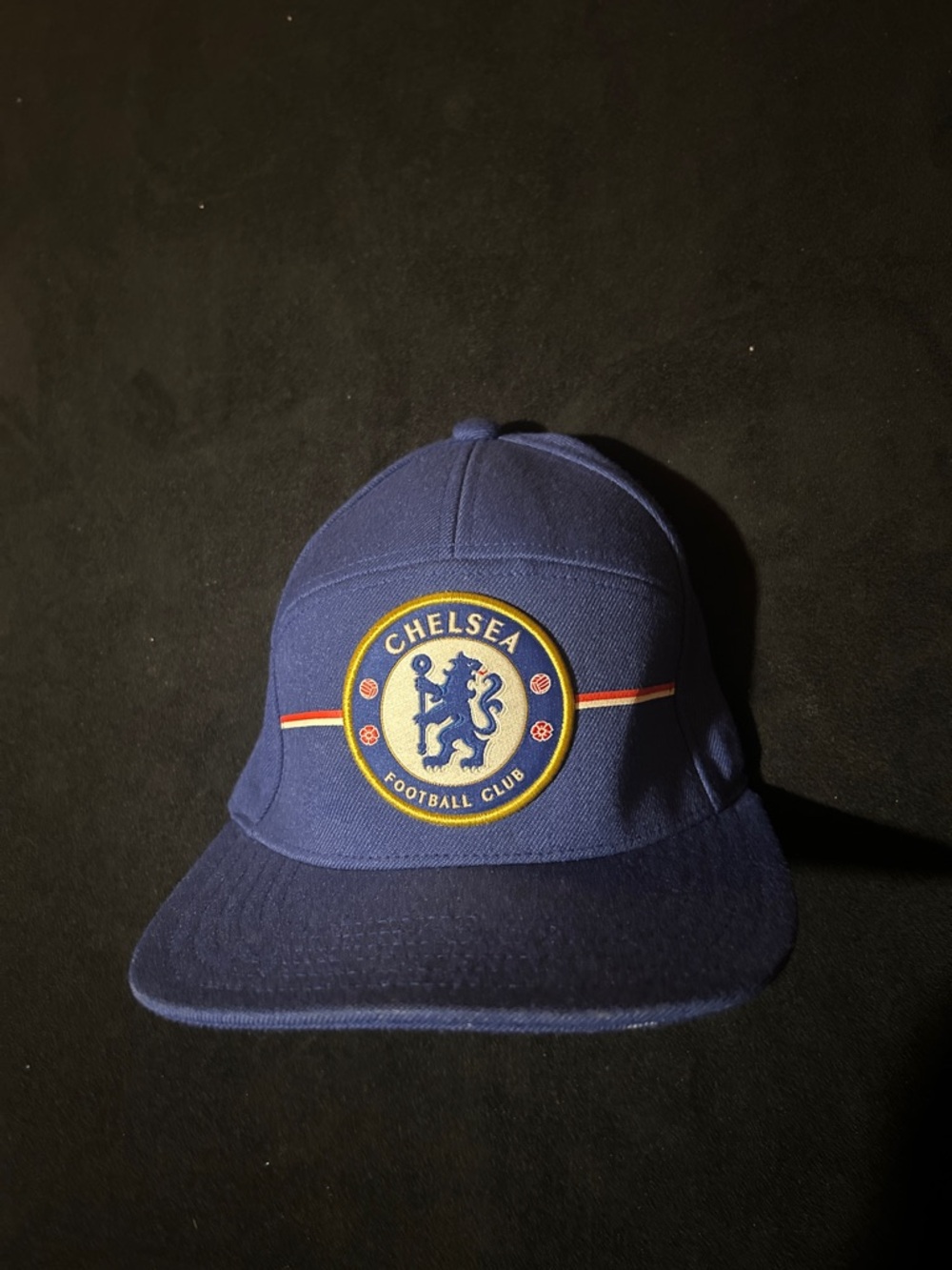 Adidas Chelsea Football Club Blue Snapback Cap with Yellow Crest